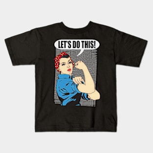 Rosie The Riveter Kids T-Shirt